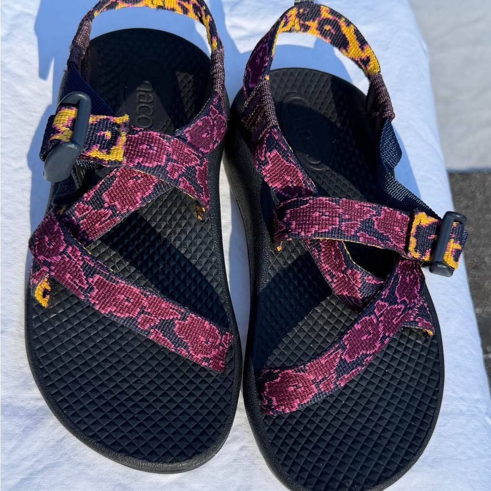 CHACO Kids Z1 Ecotread Sandals - Vacio Navy